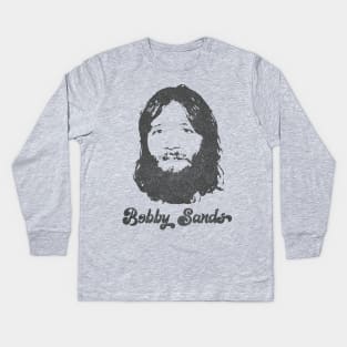 Bobby Sands / Irish History Kids Long Sleeve T-Shirt